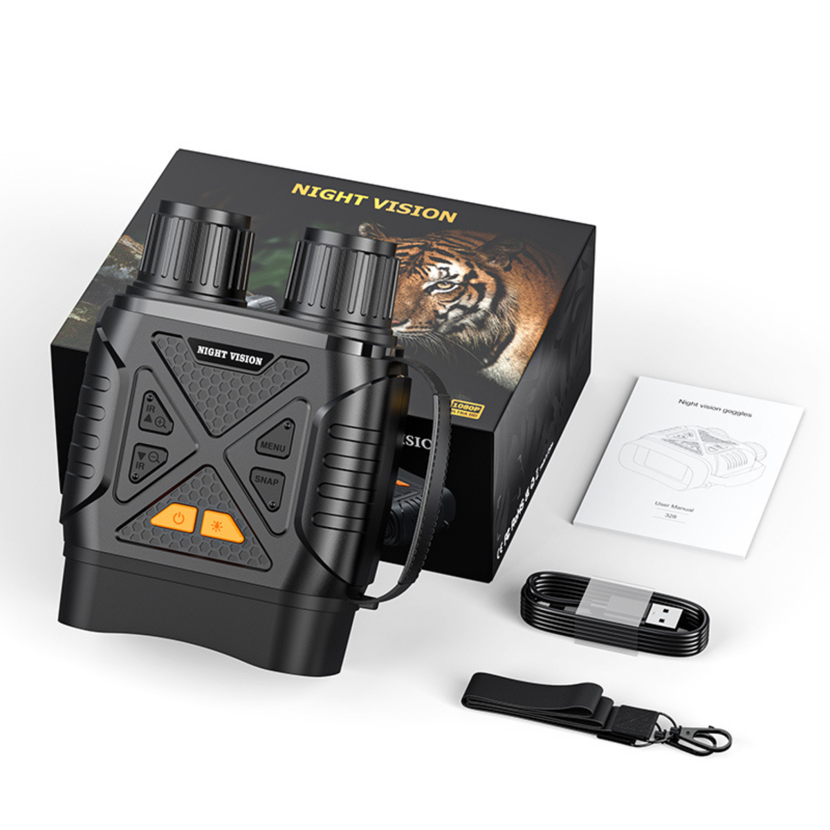 Jumelles de Vision Nocturne Nox-800 – Observation Longue Portée