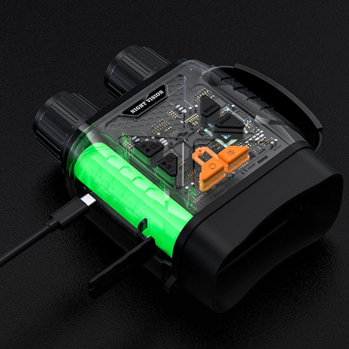 Jumelles de Vision Nocturne Nox-800 – Observation Longue Portée