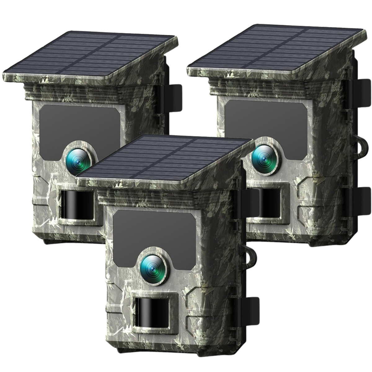 Caméra de chasse Capture 200 – Panneau Solaire & Enregistrement 2K