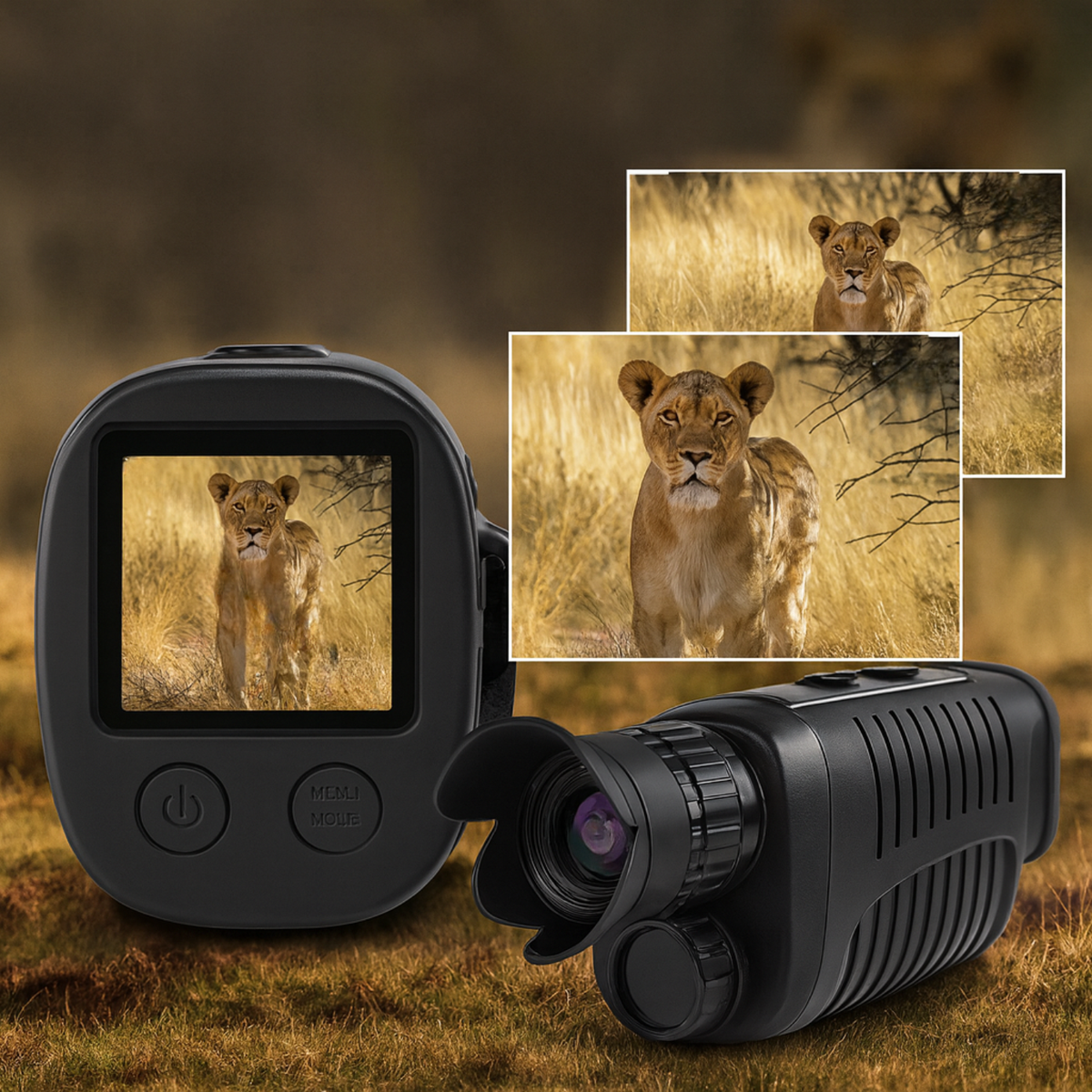 Jumelles de Vision Nocturne Nox-300 – Compact & Polyvalent