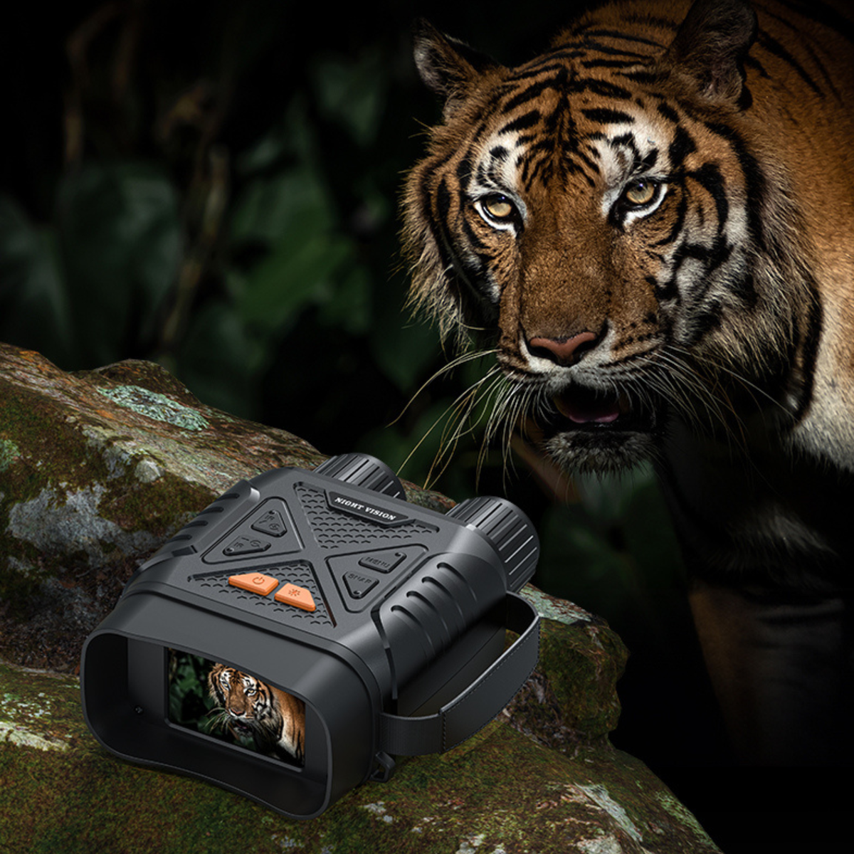 Jumelles de Vision Nocturne Nox-800 – Observation Longue Portée