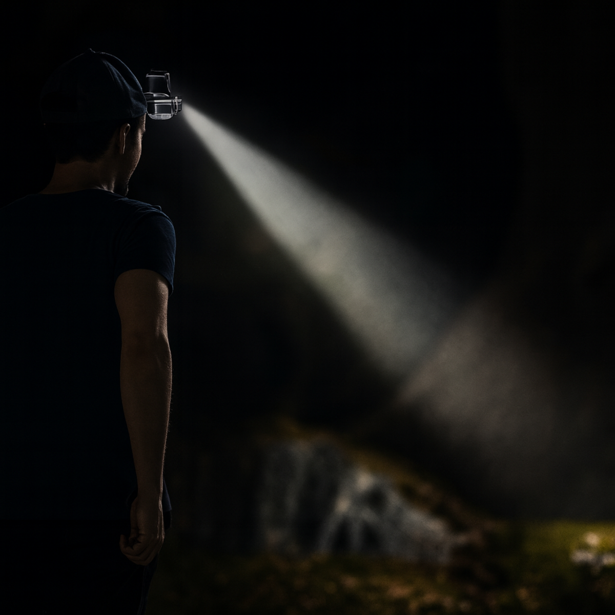 Lampe frontale LED 2-en-1 rechargeable USB-C