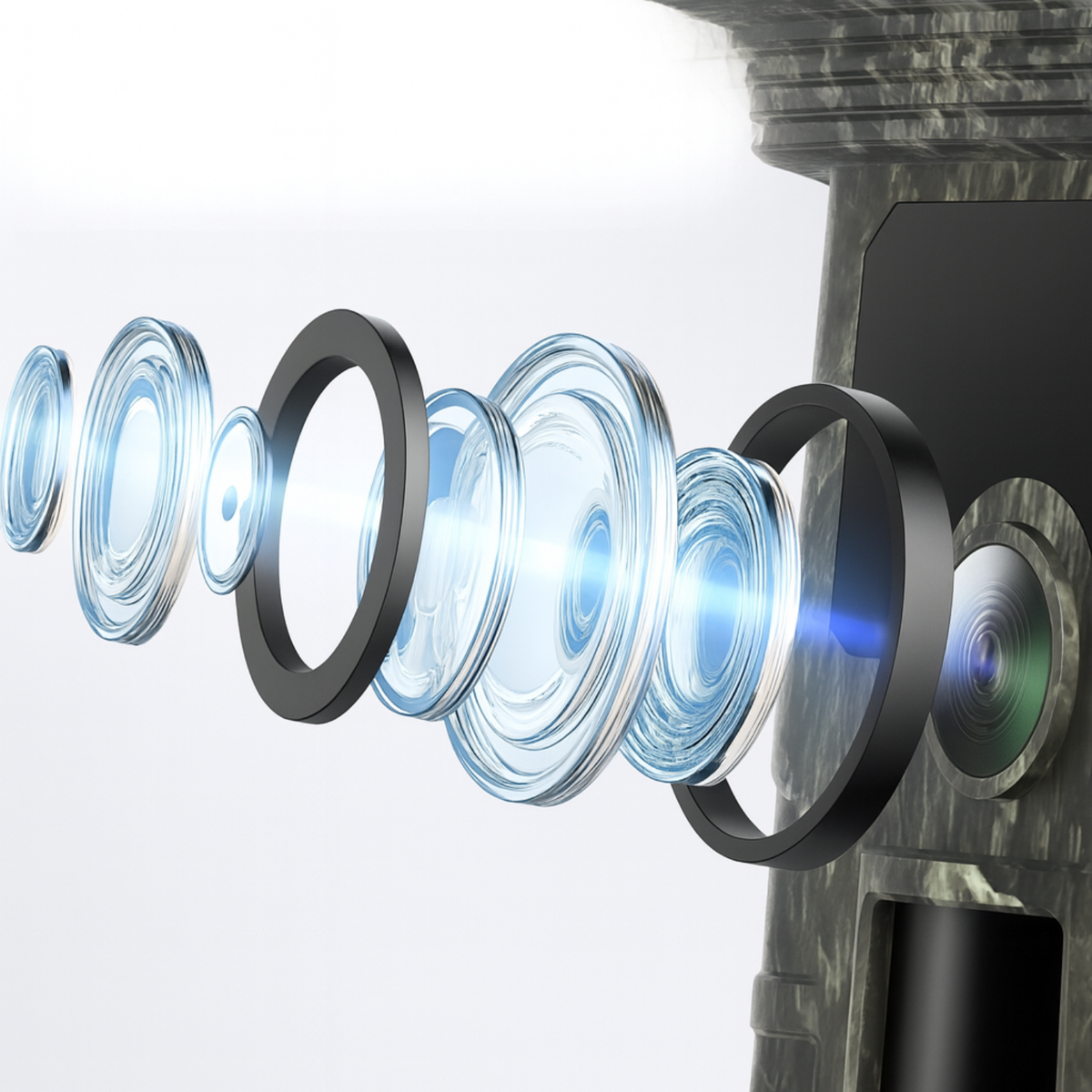 Caméra de chasse Capture 200 – Panneau Solaire & Enregistrement 2K