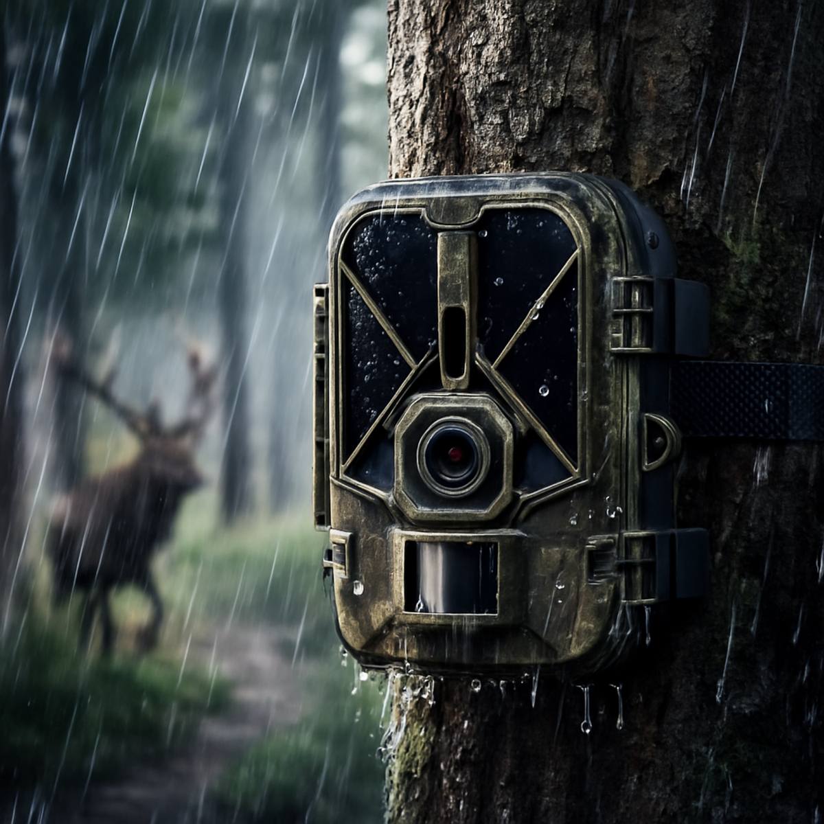 Caméra de chasse Capture 400 – Enregistrement 4K & Batterie Rechargeable