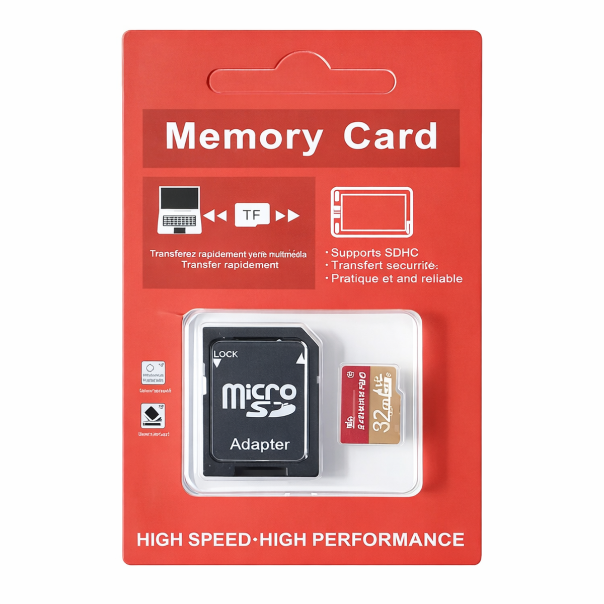 Carte Micro-SD haute vitesse Classe 10