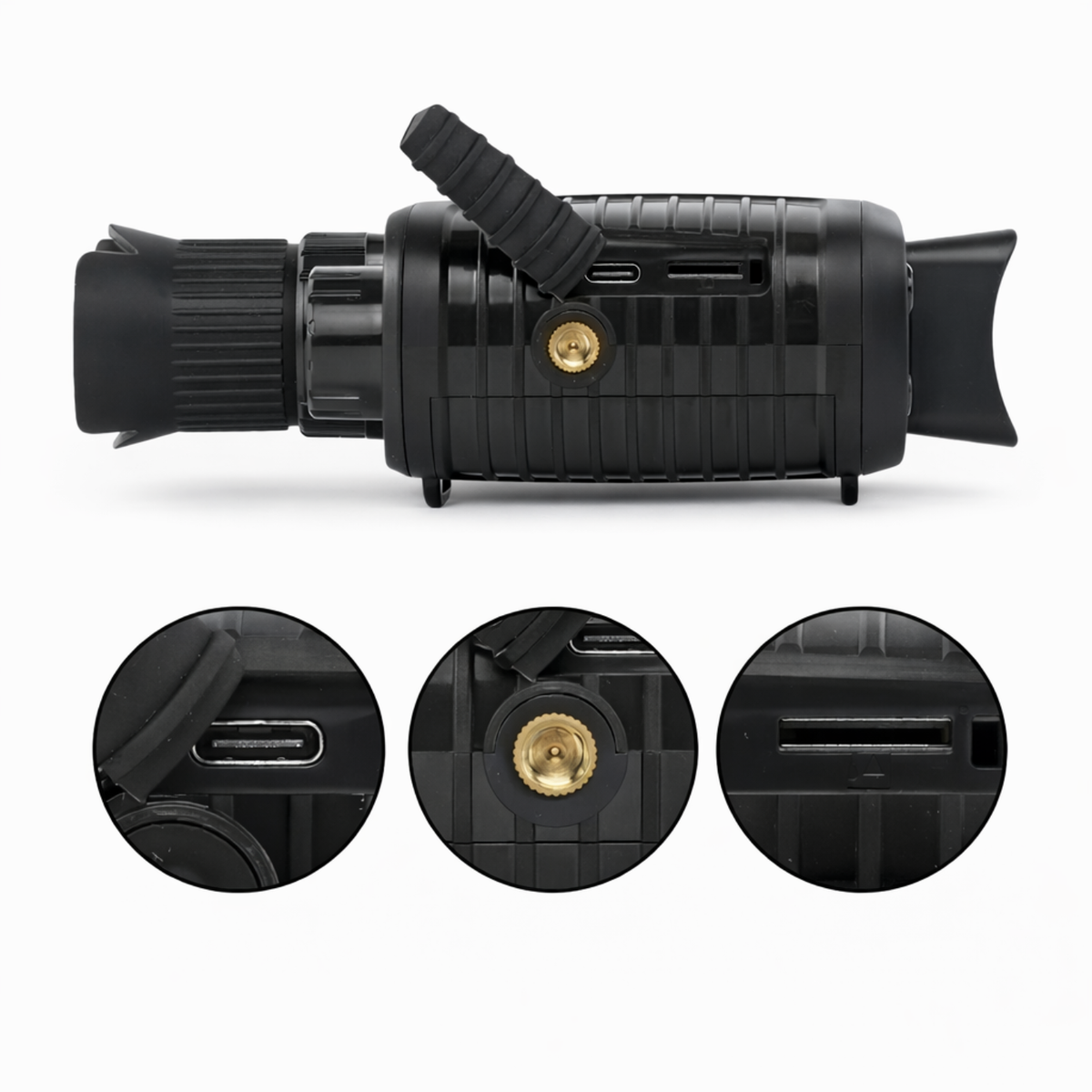 Monoculaire de vision nocturne 1080p — Zoom ×5