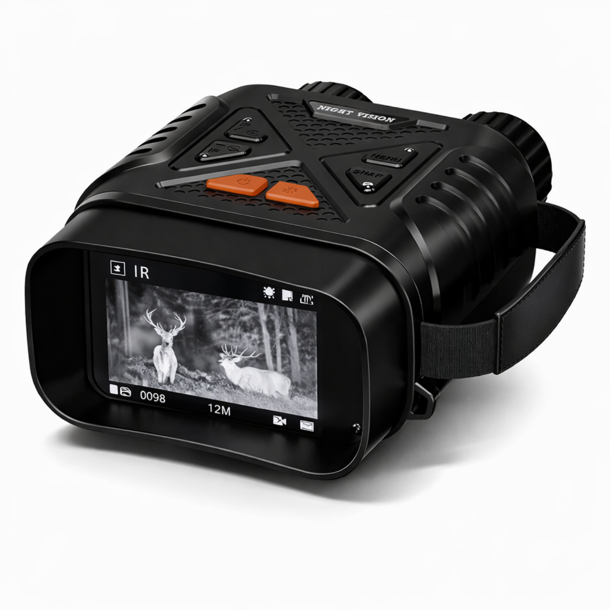 Jumelles de vision nocturne 1080p — Zoom ×8