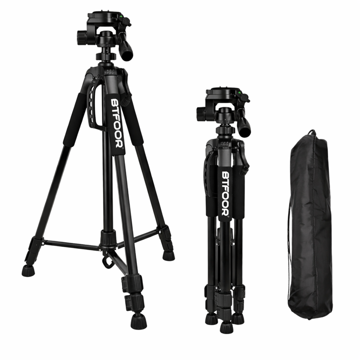 Trépied photo aluminium 140 cm